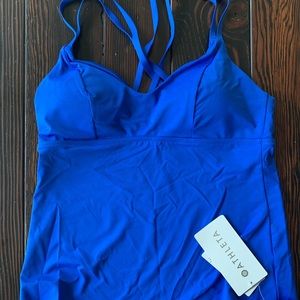 Athletes tankini top